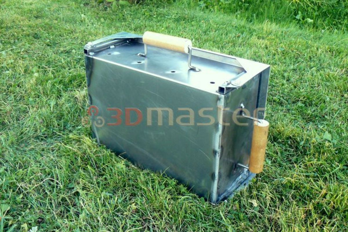 Buy compact barbecue-smokehouse-3DMaster