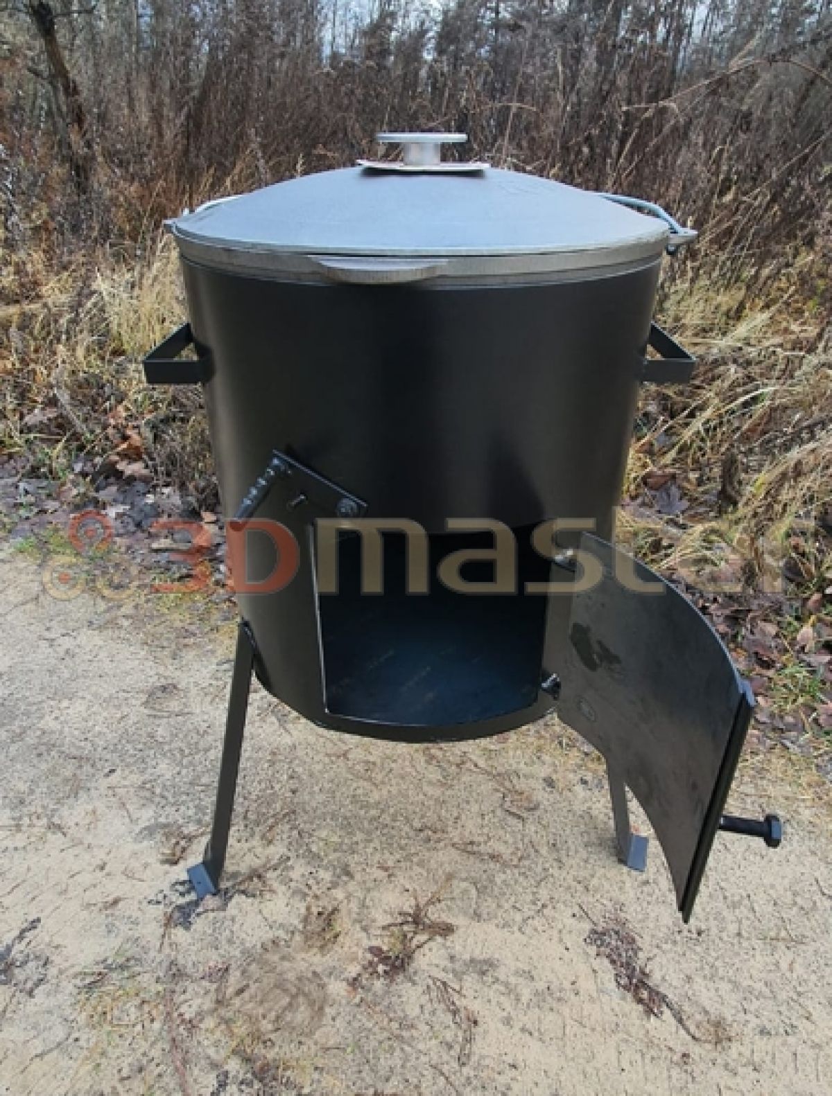 Buy a pilaf oven with a door (cauldron 12 l)-3D Master