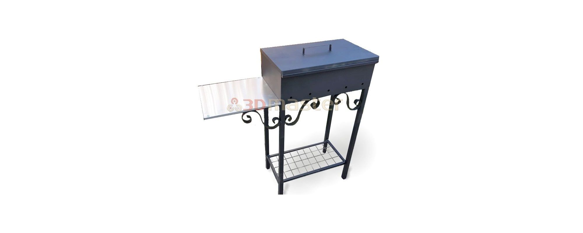 Buy barbecue with one shelf-3D Master